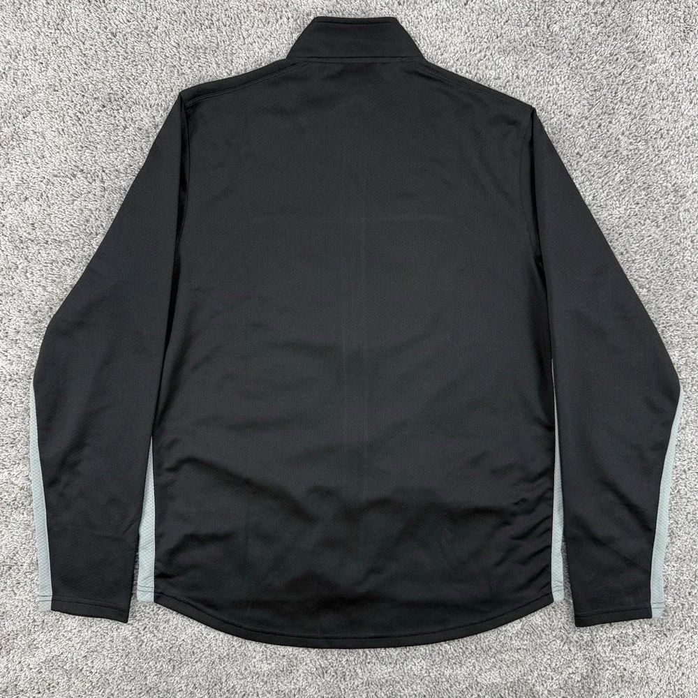 Alo Yoga Jacket Men's M Black Cool Fit Full Zip Athletic Performance Workout